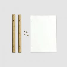 No.1001 木製メニューフォルダー（ビニポケ無し）